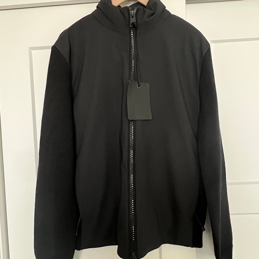Moncler Black Full-Zip Jacket